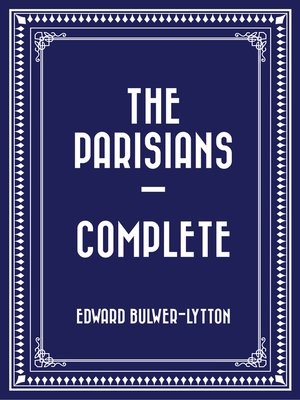 cover image of The Parisians — Complete